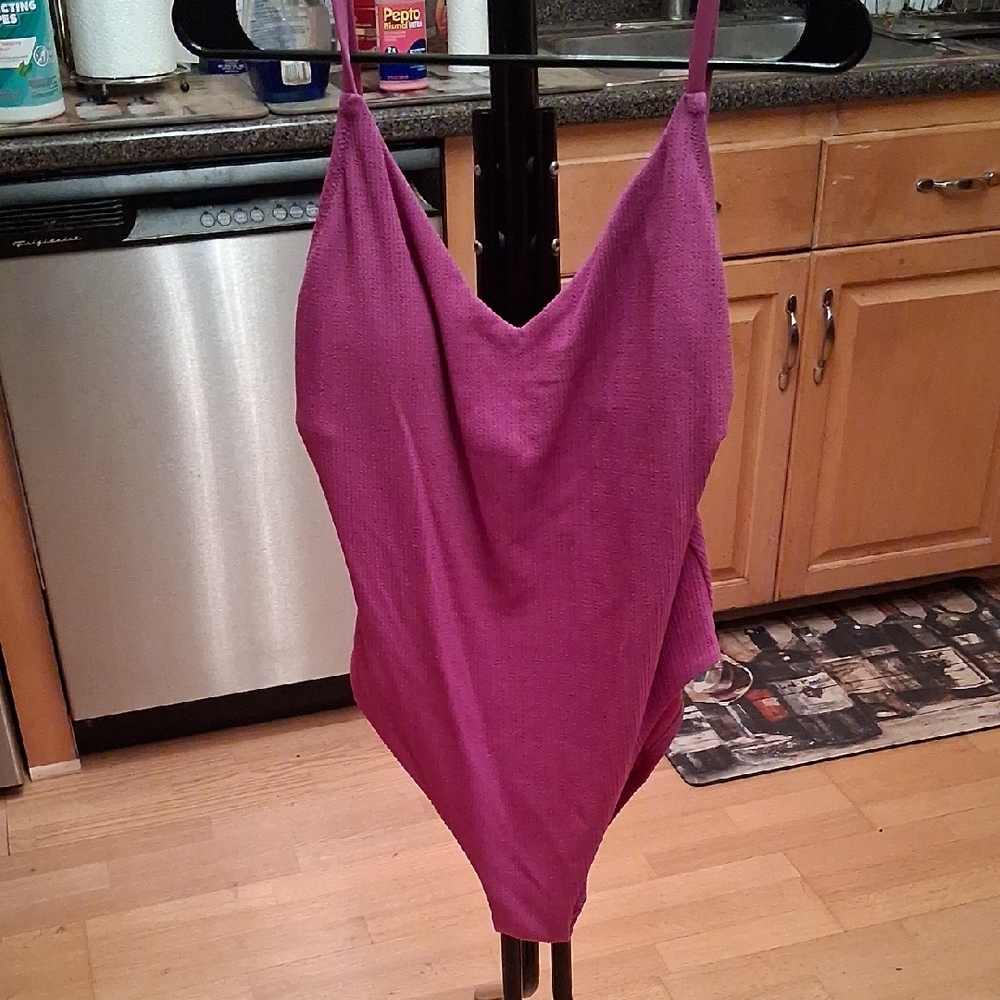 Sanctuary Fuchsia One Piece Swimsuit